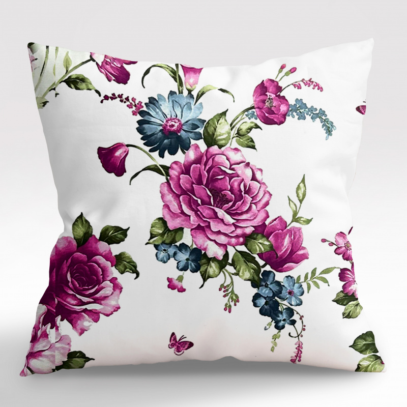 #Ervi povlak na polštář - Fialové květy 30 x 50 cm