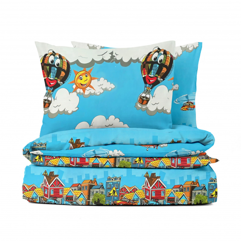 Ervi Bavlněné povlečení - Pohádkový svět města