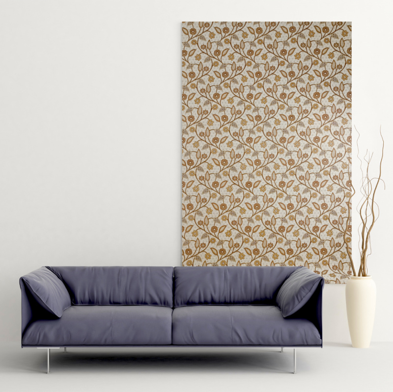 Ervi nástěnný gobelín Asetat - kviti