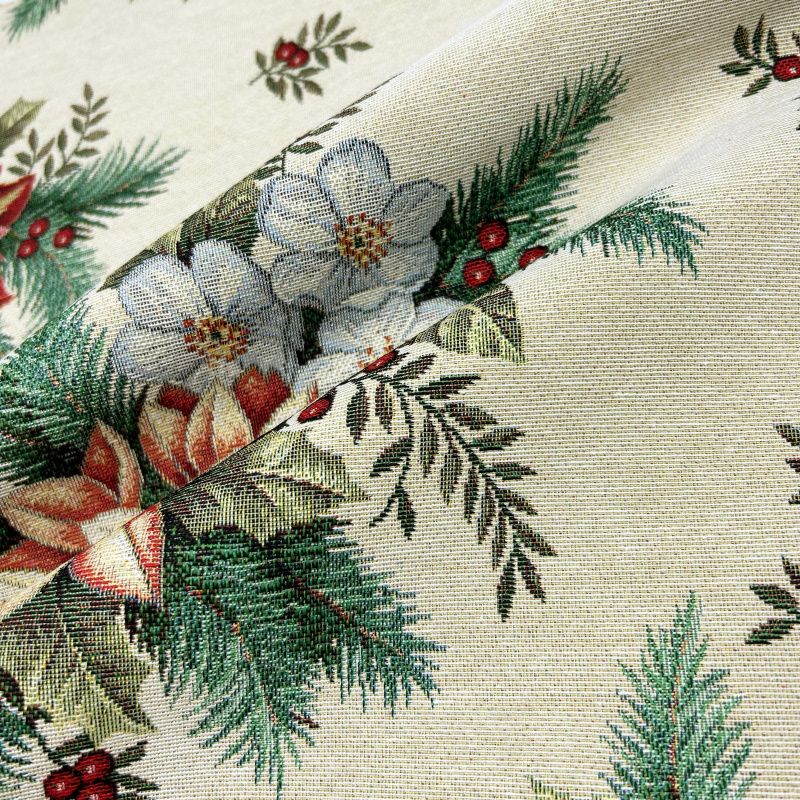 Ervi gobelínové prostírání na stůl - Kouzlo vánočních květin - kopie