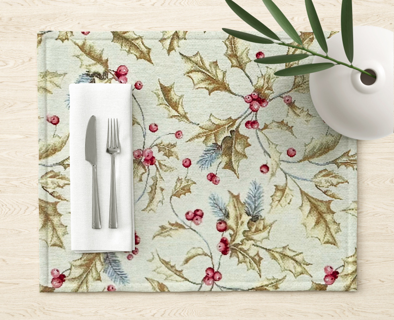 Ervi Gobelínové prostírání na stůl - Cesmínový sen 2