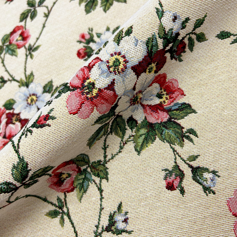 Ervi Gobelínový ubrus na stůl obdélníkový - Květinová poezie