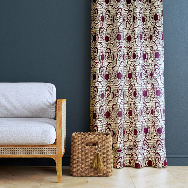 Ervi gobelínový termo závěs - Cin fialový