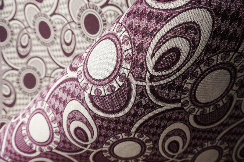 Ervi gobelínový termo závěs - Cin fialový