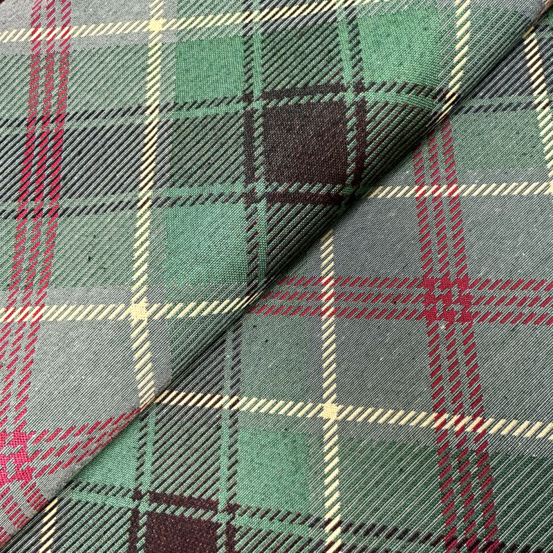 Ervi Gobelinový běhoun na stůl - Tradiční zelený tartan