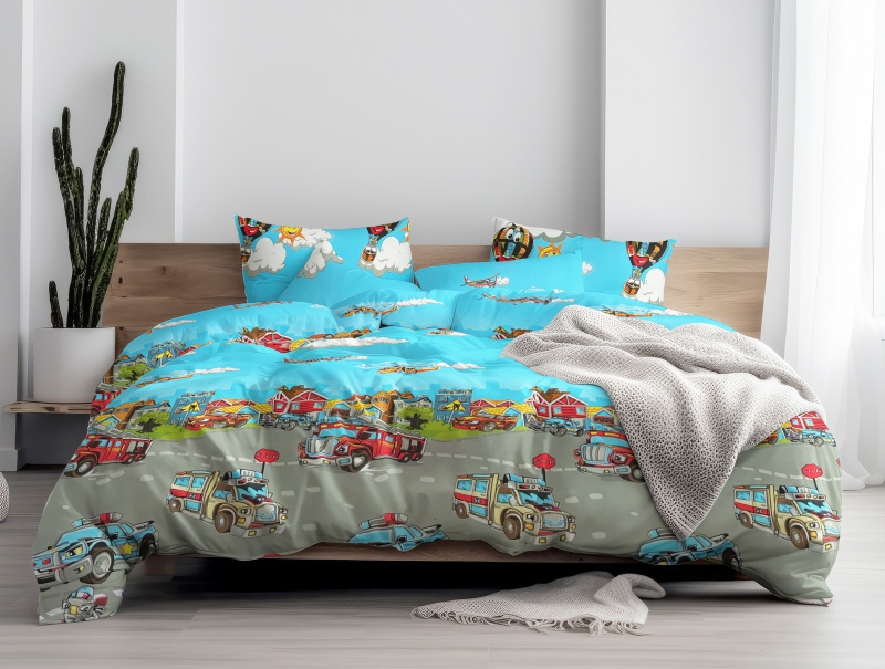 Ervi bavlněné povlečení - Jahodové pole - kopie