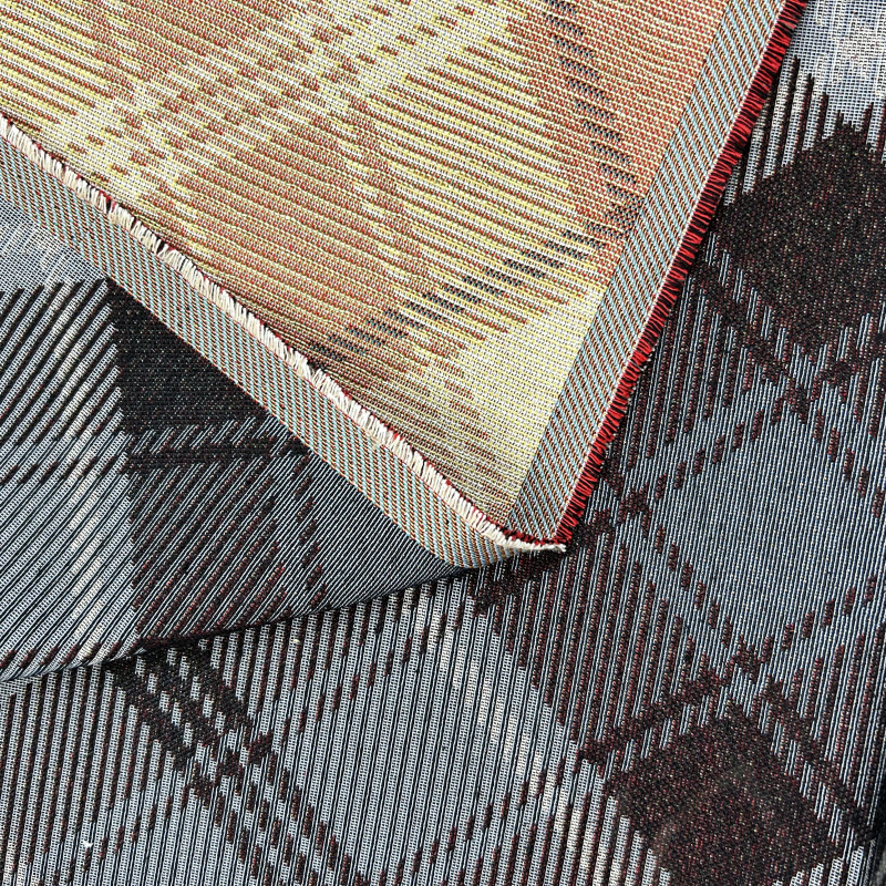 Ervi Gobelínový ubrus na stůl čtvercový - Tradiční šedý tartan