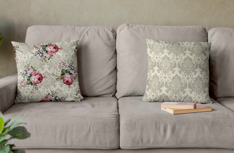 Ervi povlak na polštář Gobelínový - Květinová symfonie