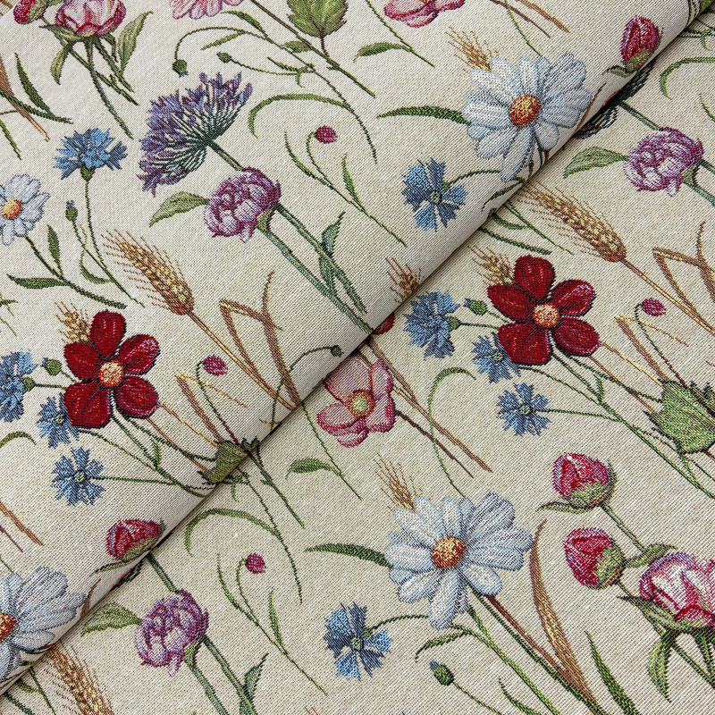 Ervi Gobelínový  přehoz na sedačku/postel - Divoké pole