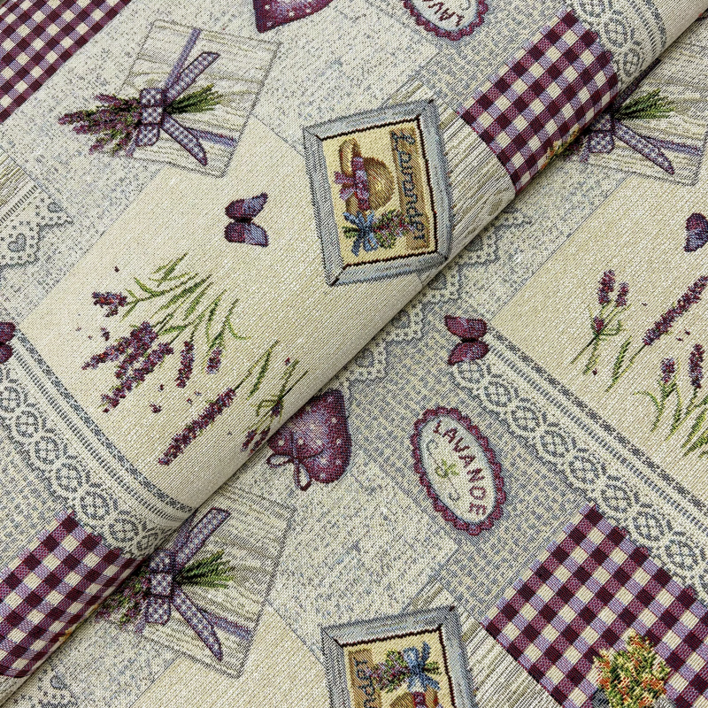 Ervi Gobelínový  přehoz na sedačku/postel - Provensálský sen