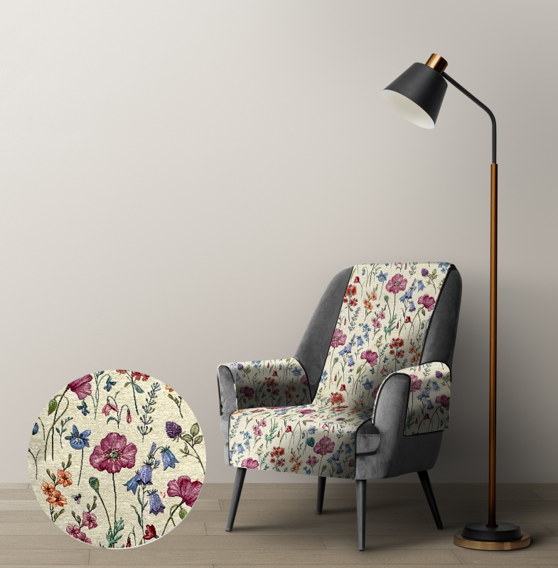 Ervi Gobelínový přehoz na křeslo - Jemnost přírody