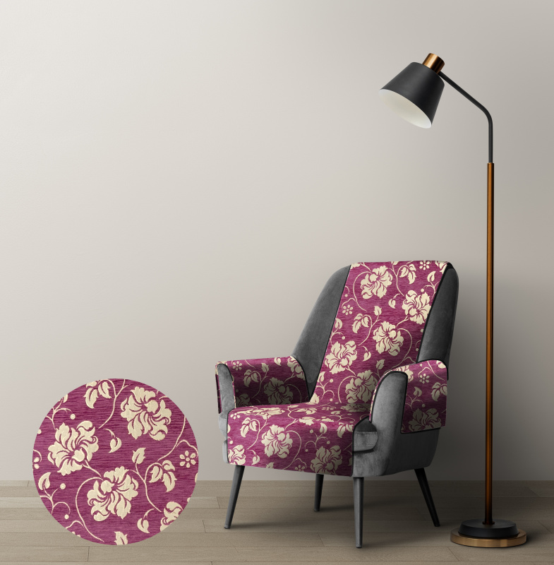 Ervi dekorační přehoz na křeslo - Rekor - 7005