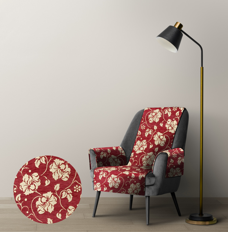 Ervi dekorační přehoz na křeslo - Rekor - 7011