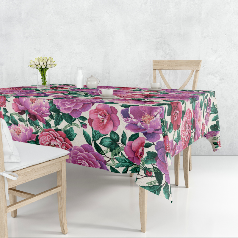 Ervi Gobelínový ubrus na stůl obdélníkový - Magie růží