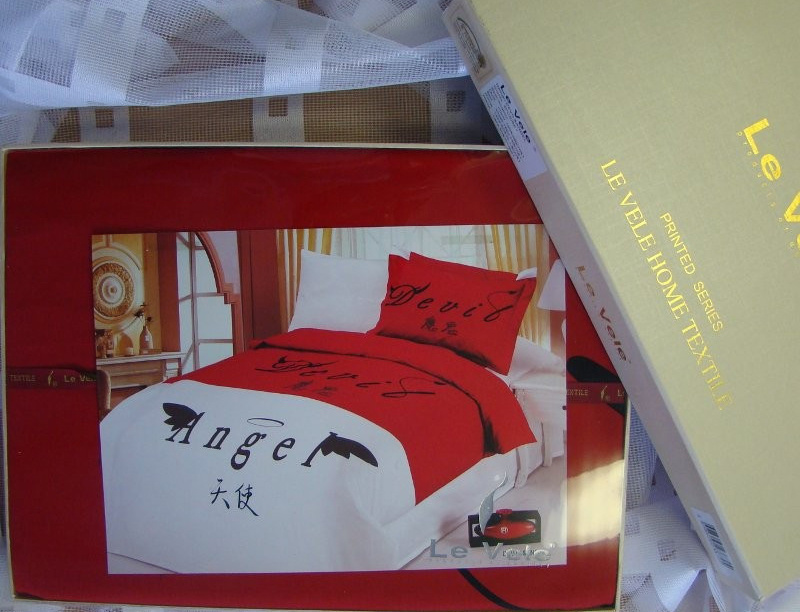 Le Vele povlečení bavlna Devil&Angel 160x220cm - set 4 ks