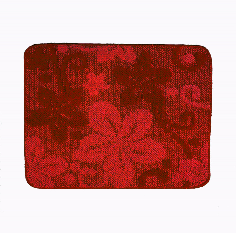 WC koupelnová předložka červená Comfort, 40 x 50 cm