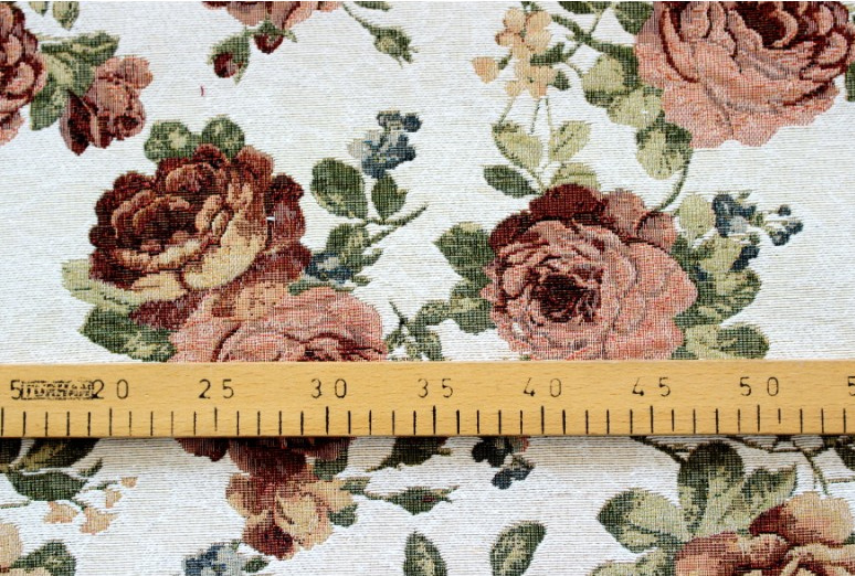 Ervi Gobelínový přehoz na postel jednolůžko/dvoulůžko - Gold cream