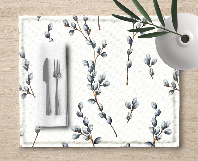 Ervi bavlněné prostírání na stůl - Kočičky - vrba