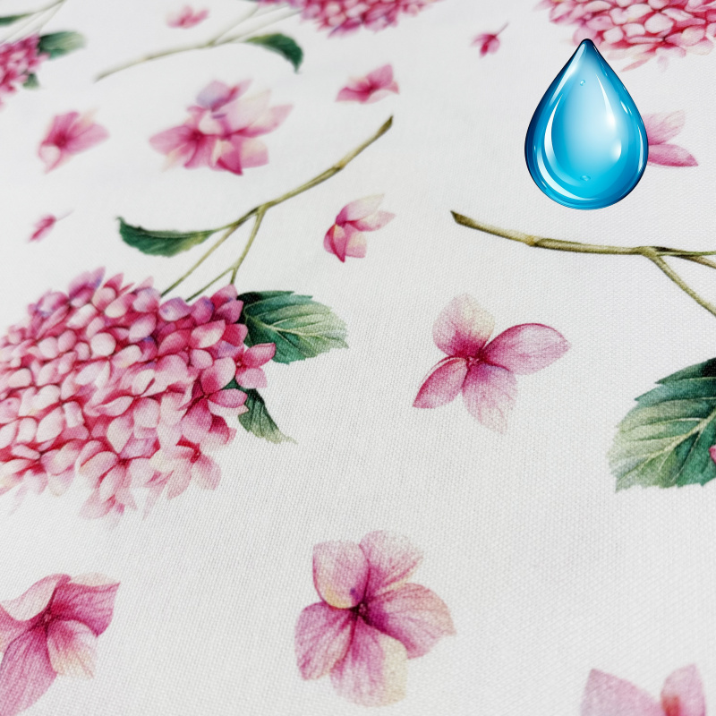 Ervi Teflonový běhoun na stůl Royal Lux - Letní hortenzia