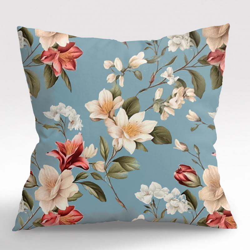 Ervi povlak na polštář dekorační Royal Lux - Jarní rozkvět