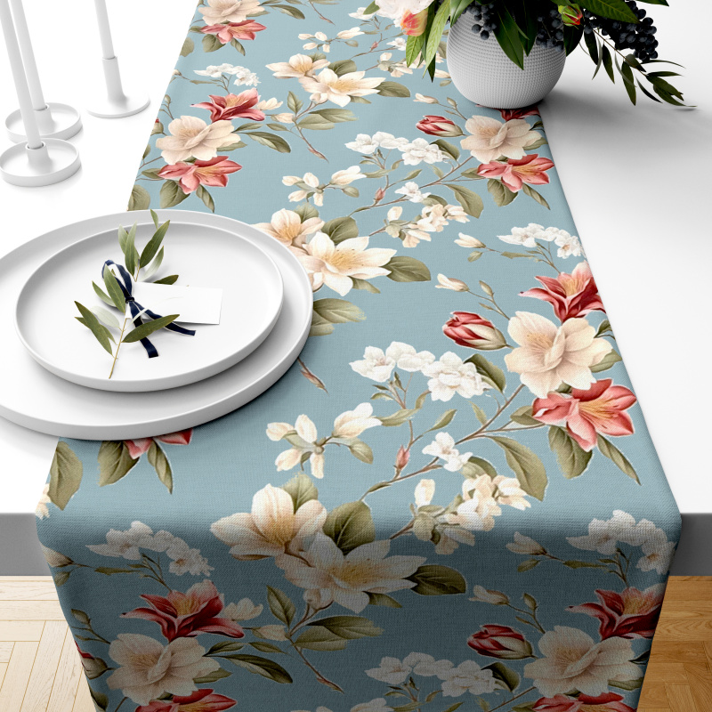 Ervi Teflonový běhoun na stůl Royal Lux - Jarní rozkvět