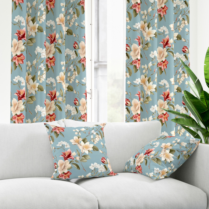 Ervi dekorační závěs Royal Lux - Jarní rozkvět