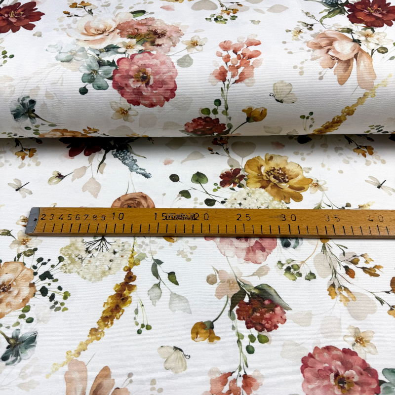 Ervi Teflonový ubrus na stůl obdélníkový Royal Lux - Vůně rozkvetlé louky