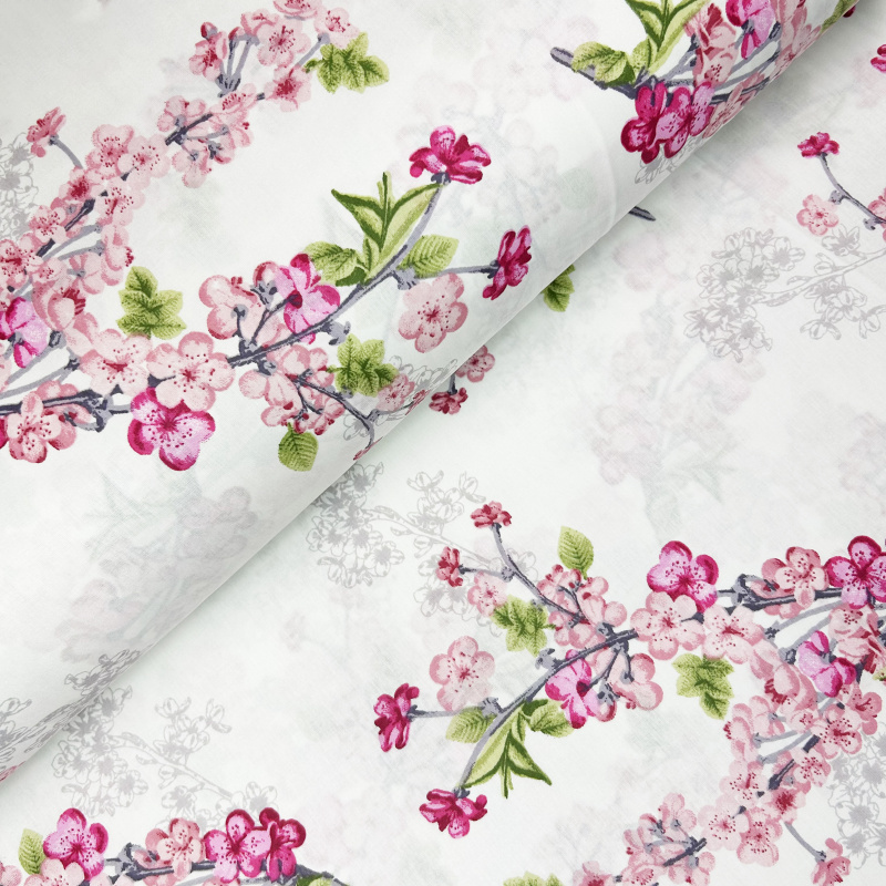 Ervi Bavlněný závěs - Okouzlující kvítky