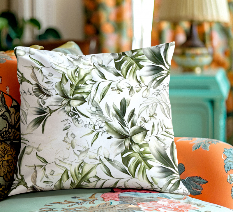 Ervi povlak na polštář dekorační Royal Lux - Tropická harmonie