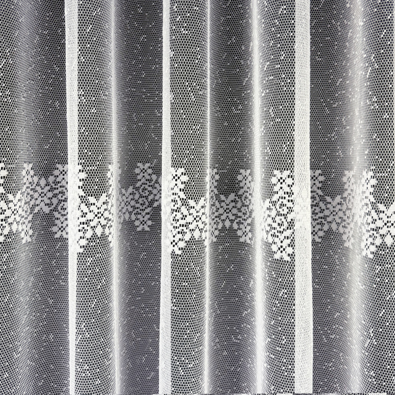 Ervi žakárová záclona bílá 4944, metráž