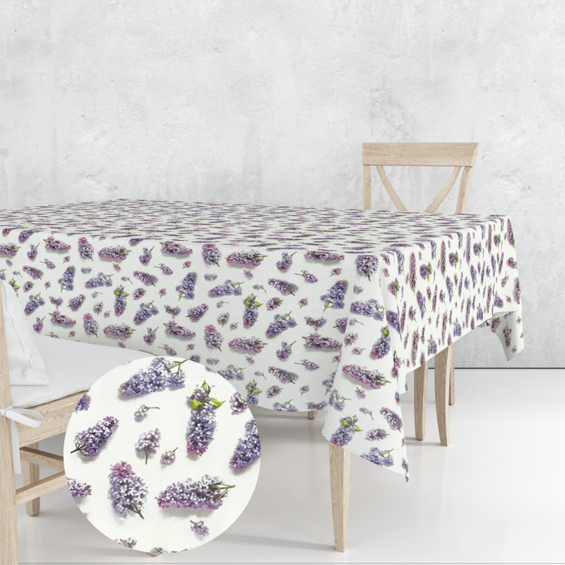 Ervi Teflonový ubrus na stůl čtvercový Royal Lux - Vůně českého jara