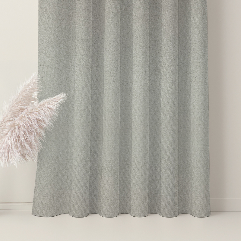 Ervi Blackout 100% zatemňovací závěs NV 21 - teple šedý