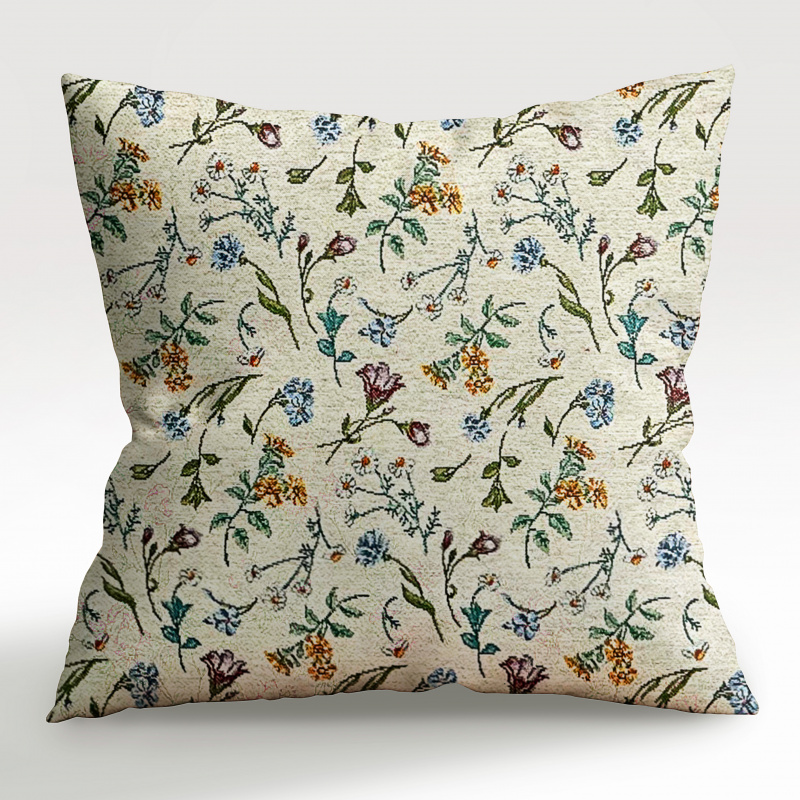 #Ervi povlak na polštář Gobelínový - Divoké kvítí 30 x 50 cm