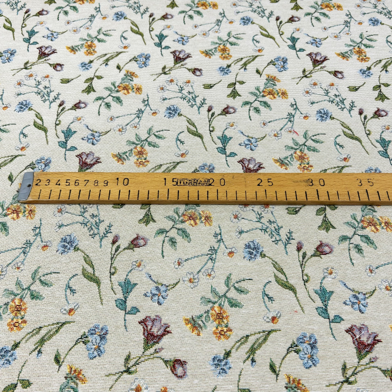 Ervi povlak na polštář Gobelínový - Květinová poezie - kopie