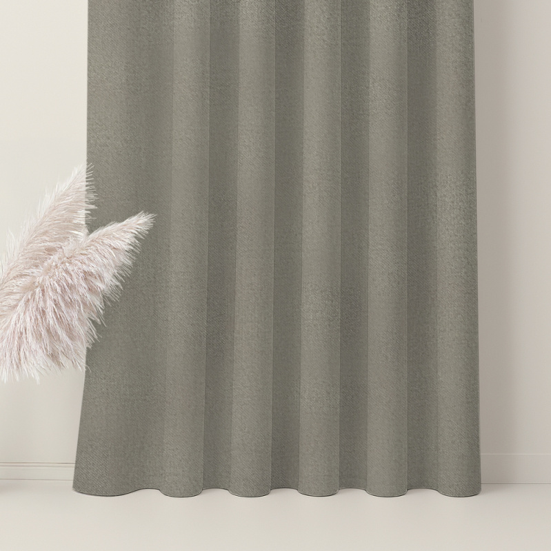 Ervi Blackout 100% zatemňovací závěs NV 32 - hnědý melange