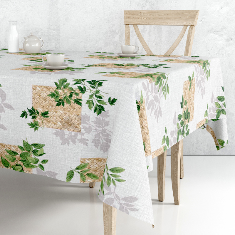 Ubrus PVC FL-1711 - Zahradní nálada (různé velikosti)