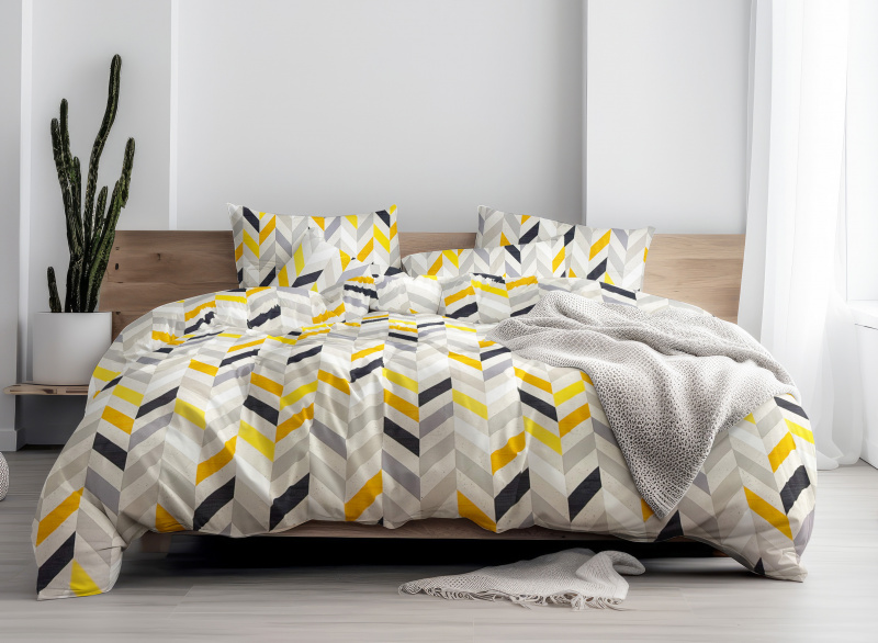 Ervi Bavlněné povlečení - Rytmus