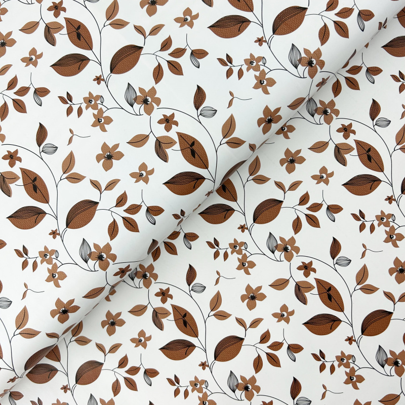 Ubrus PVC kulatý DC-950B - Pnoucí větvičky (různé velikosti)