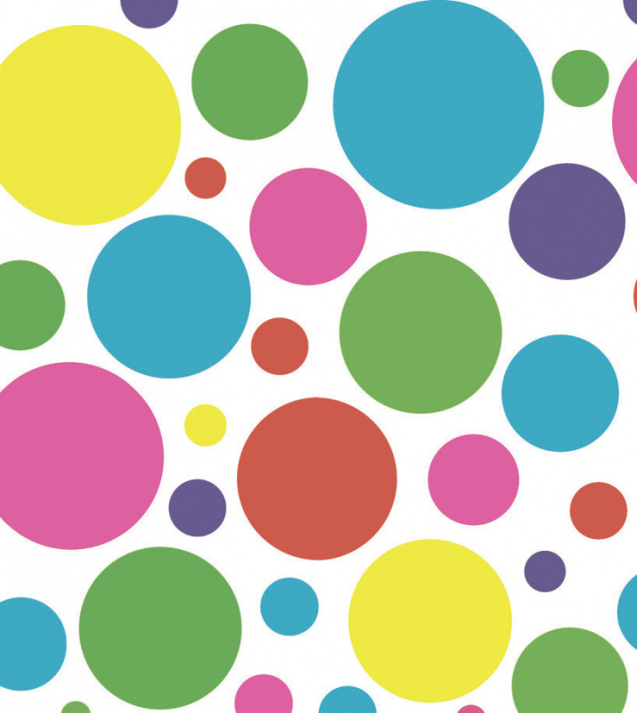 Ubrus PVC kulatý Mo-6021-Kruhy (různé velikosti)