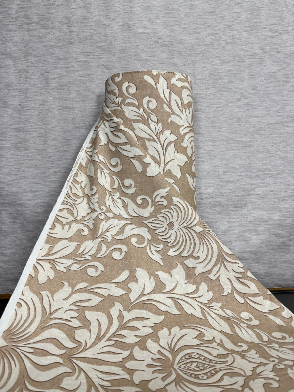 Ervi Bavlněná látka/plátno š.240cm - Královský ornament - 4846-12, metráž