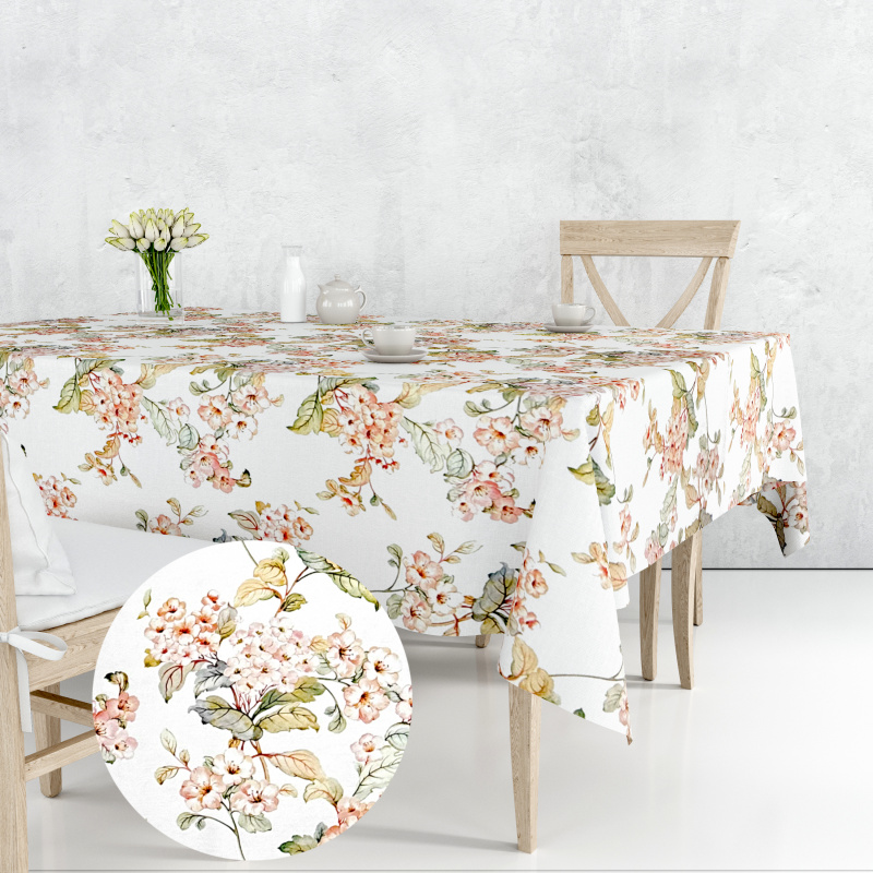 Ervi Teflonový ubrus na stůl obdélníkový Royal Lux - Sladká zahrada