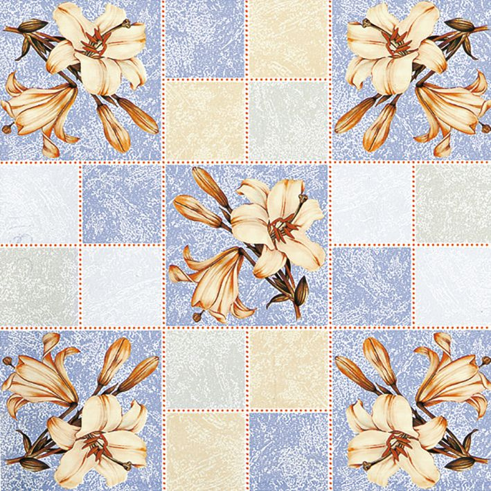 Ubrus PVC DE-118C - Královské lilie (různé velikosti)