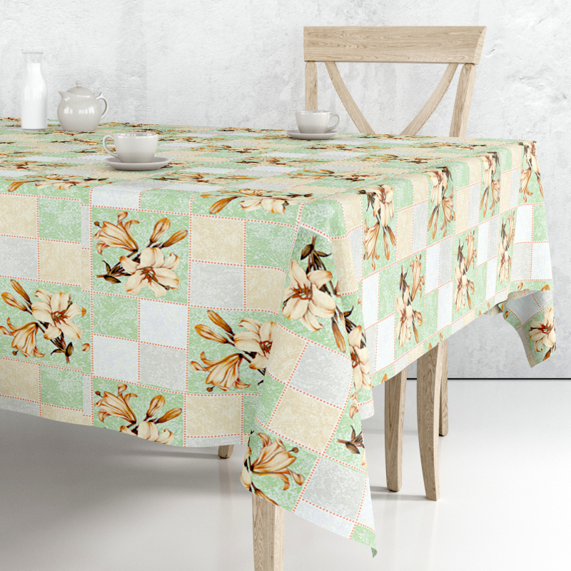 Ubrus PVC DE-118D - Jemnost lilií (různé velikosti)