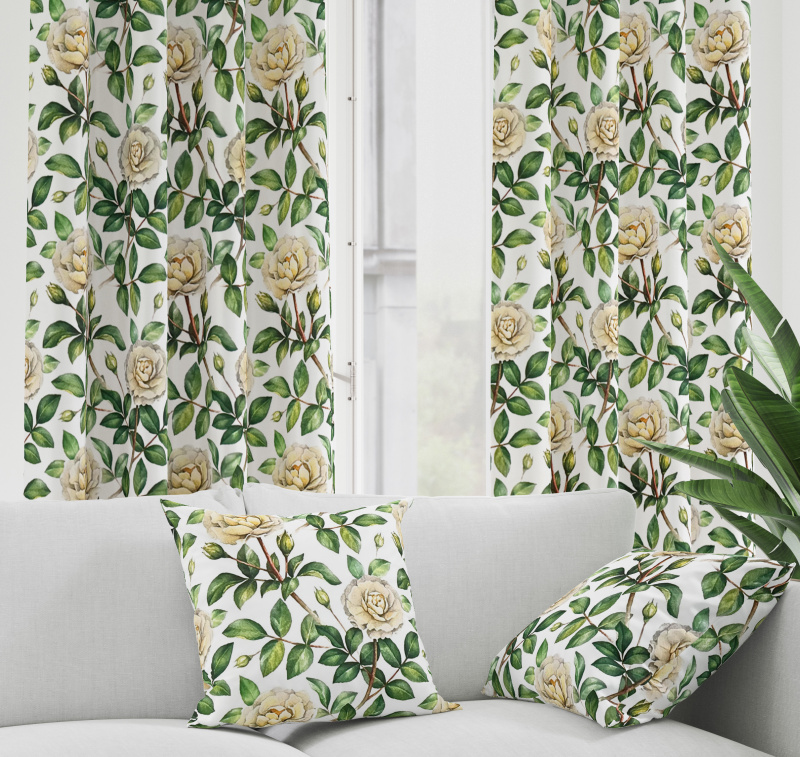 Ervi dekorační závěs Royal Lux - Šepot růží