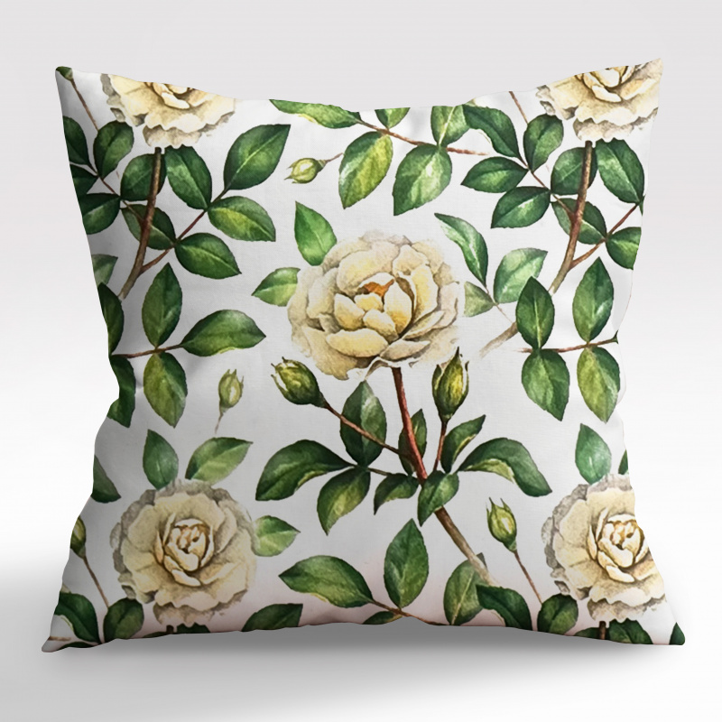 Ervi povlak na polštář dekorační Royal Lux - Šepot růží