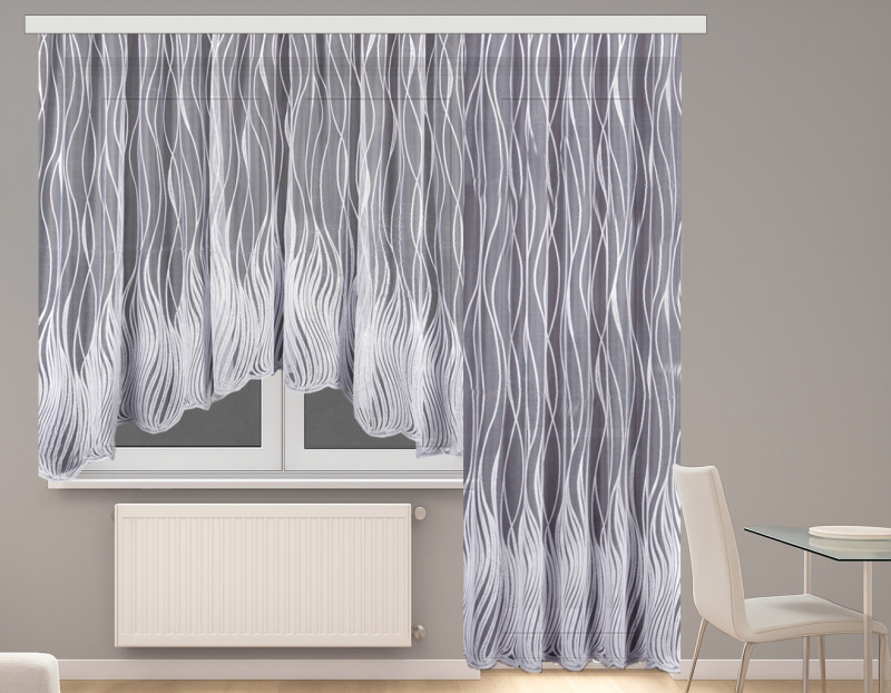 Ervi Balkonový komplet záclon - Dana - 7044 - kopie