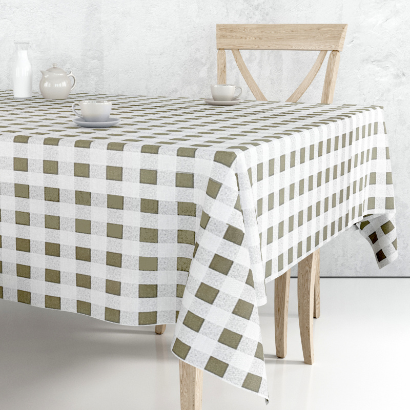 Ubrus PVC DC-1085C – Venkovská kostka (různé velikosti)