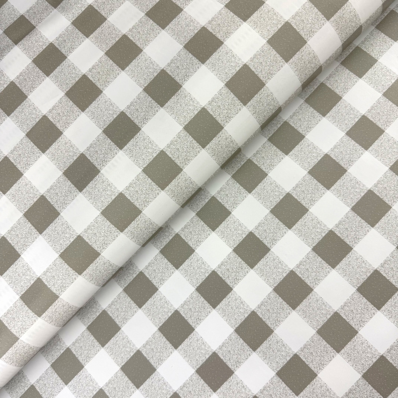 Ubrus PVC kulatý DC-1085C – Venkovská kostka(různé velikosti)