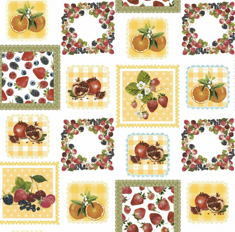 Ubrus PVC Fl-1694 - letní požitek (různé velikosti)