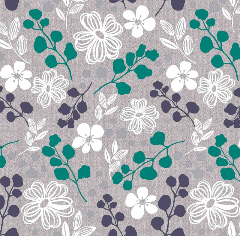 Ubrus PVC kulatý Fl-1707-01 - Tanec květin (různé velikosti)